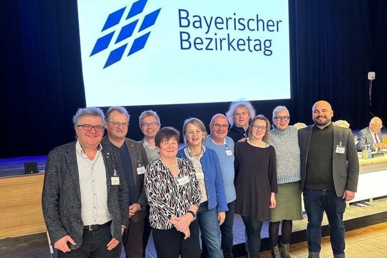 Bezirketag 2023-2028 konstituiert sich