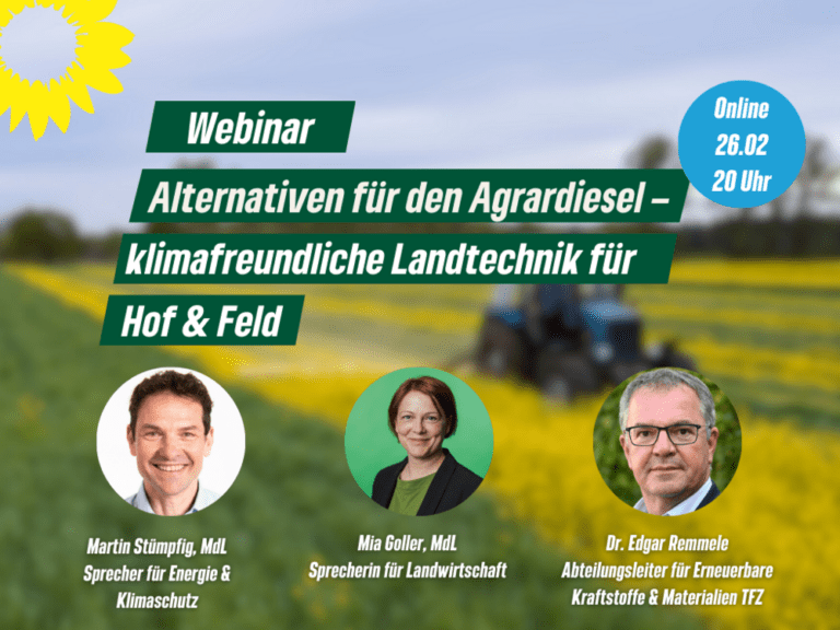 Link zum Webinar – Alternativen zum Agrardiesel