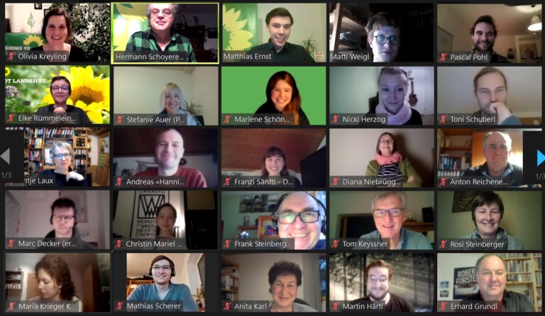 Grüne Politik bleibt auch in der Pandemie sichtbar